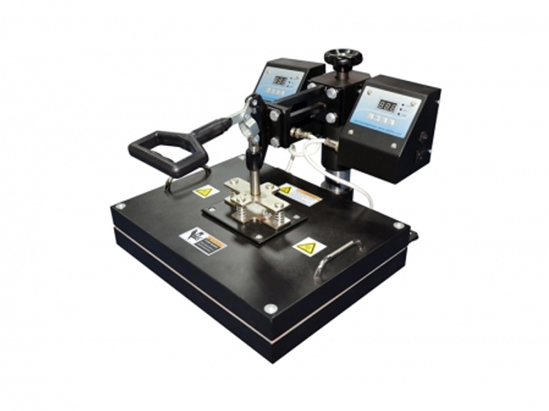 New double heating press machine