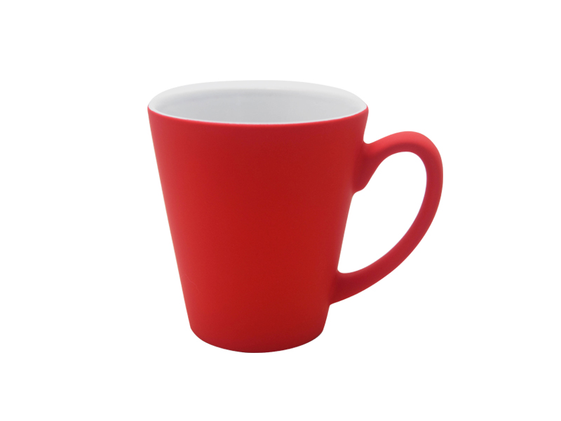 12oz Cone-shape Neon Mug -Rubber Paint